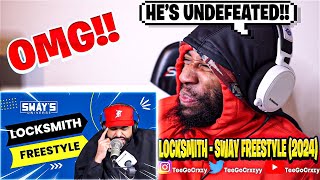 MY GOODNESS!! LOCKSMITH Sets Fire to the Mic: Freestyle of the Year? 🔥 | SWAY'S UNIVERSE (REACTION)