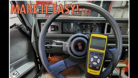 Reading GM OBD 1 Trouble Codes With a Scan Tool