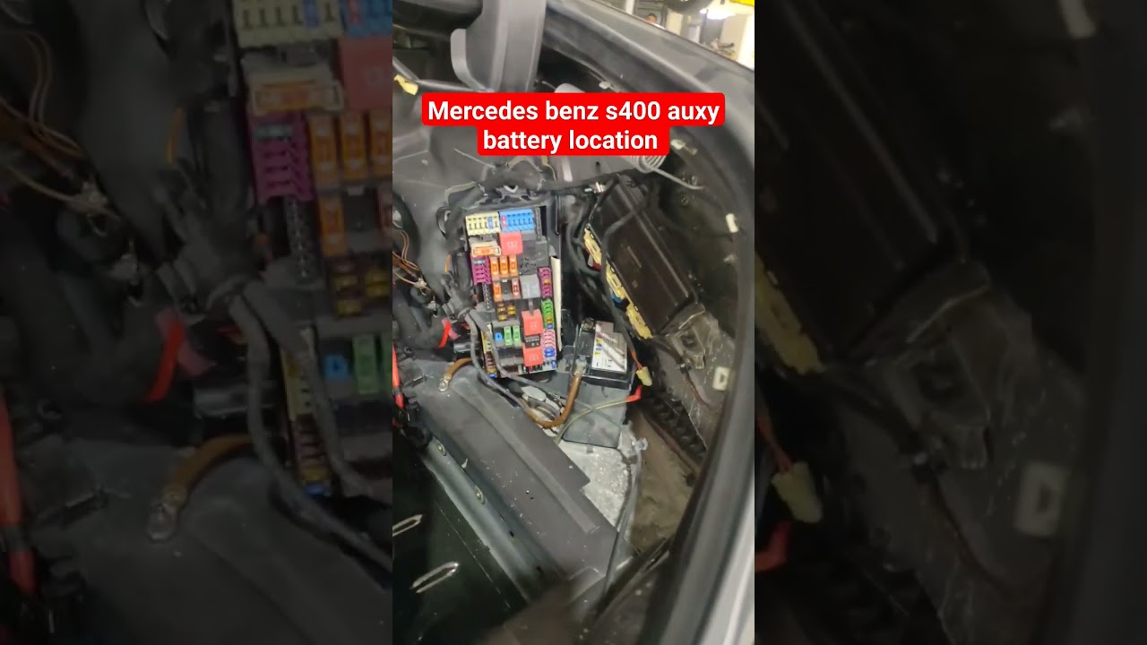 Mercedes benz s400 battery location