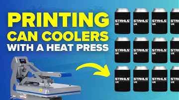 How To Print Can Coolers with your Heat Press and Custom Transfers