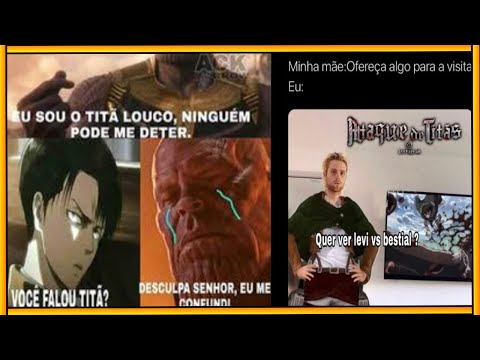 Eu na praia KKKK, MEMES DE SHINGEKI NO KYOJIN E DEMON SLAYER MEMES #1