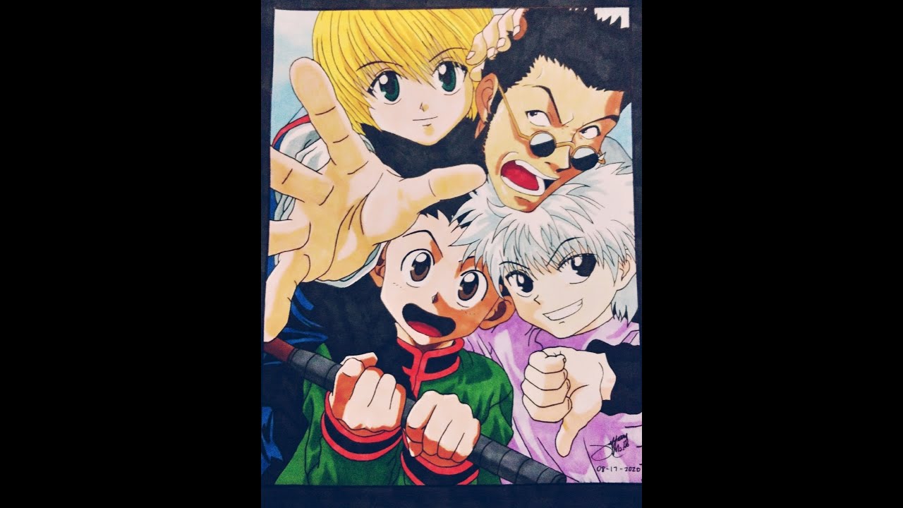 Kurapika,Leorio,Killua & Gon