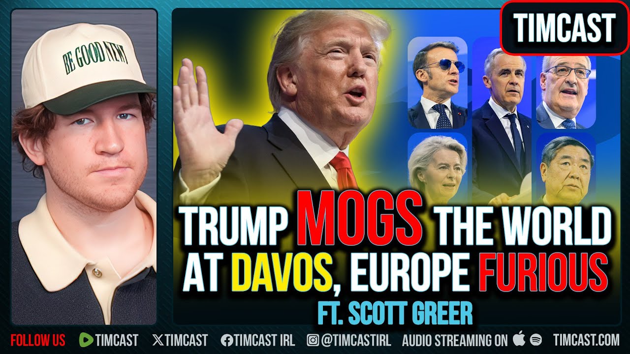 Trump MOGS The World At Davos, Europe FURIOUS ft. Scott Greer - YouTube