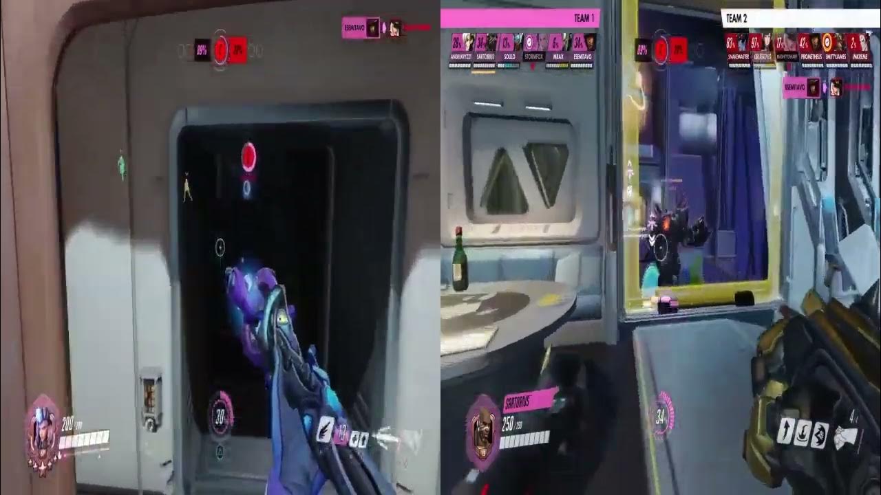 Overwatch Split Screen 1 hour [10] YouTube
