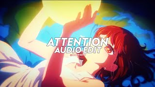 Attention - Charlie Puth [edit audio]