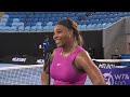 Serena Williams: "I have nothing to lose going into that match." (QF) | Melbourne Summer Series 2021