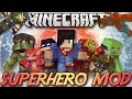 Minecraft ITA - Mod: SUPEREROI - Avengers, Superman, Batman, Spiderman, Ultron, MARVEL, DC