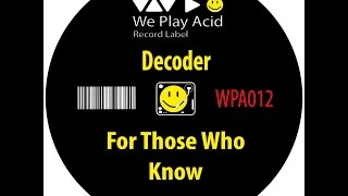 Decoder - Rise (Original Mix)