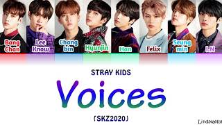 Stray Kids 'VOICES' (SKZ2020) colorcodedlyrics Han-Rom-Eng