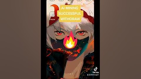 AI MINING SUCCESSFUL WITHDRAWAL