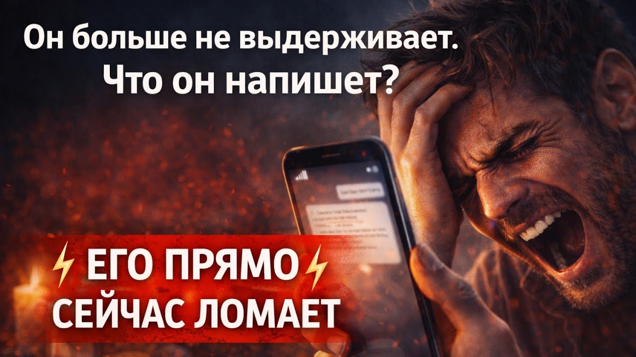 Вам сообщение от мужчины.. Он больше не выдерживает..☄️
