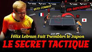 Félix Lebrun Fait Trembler le Japon, “MATCH DE FOLIE...5 SETS INCROYABLES !”