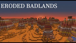 Biome Review -  Eroded Badlands - MineCraft