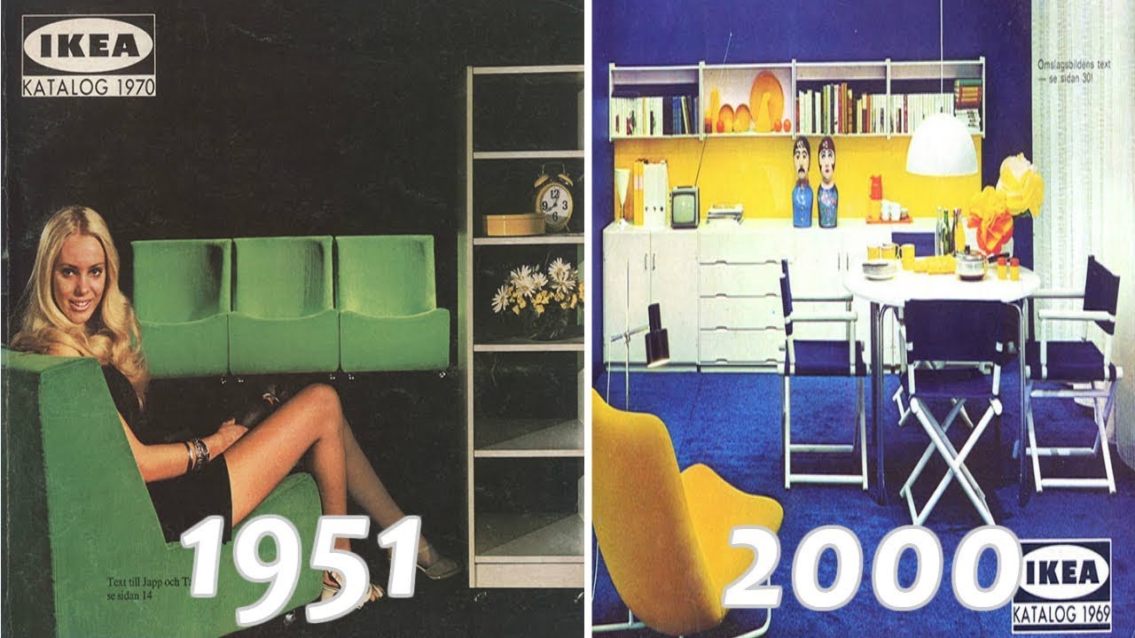 How The Perfect Home Looked From 1951 To 2000, According To Vintage IKEA Catalogs - YouTube