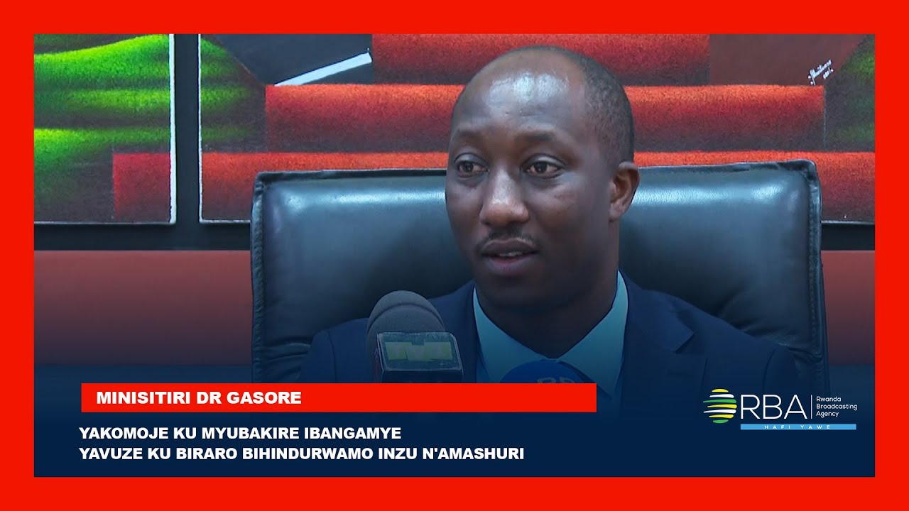 Minisitiri Dr Gasore yakomoje ku myubakire ibangamye| Yavuze ku biraro bihindurwamo inzu n'amashuri