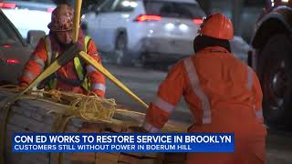 ConEd works to restore service in Brooklyn