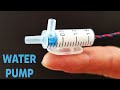 How to make the smallest water pump at home  diy water pump using mini dc motor