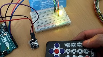 Arduino Uno 로 IR 적외선 송수신 KIT 을 사용해 RGB LED 제어해 보기