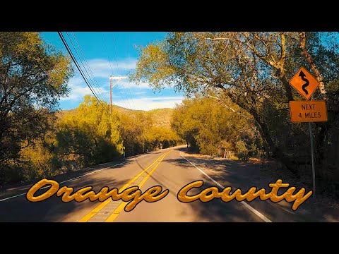 USA Drive - Lake Forest - Trabuco Canyon and Rancho Santa Margarita Driving around Orange County