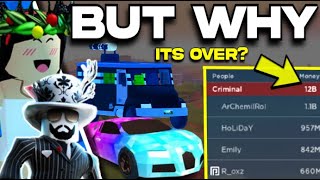 The Robbery System Killed Jailbreak (Roblox)