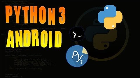 Как программировать на Python с телефона?