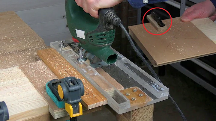 Perfect clean CrossCuts with the Jigsaw