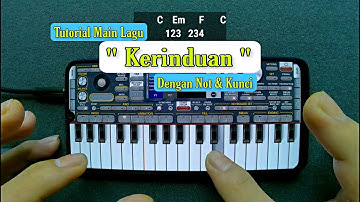 Tutorial Pemula Mengiringi KARAOKE Lagu KERINDUAN ORG