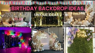 Creative DIY Birthday Backdrop Ideas 2026 - Common For All Party Occasions & Age