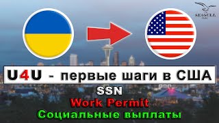 U4U - Первые шаги в США, SSN, Work Permit, Социальные выплаты.