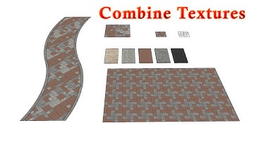 Combine Textures Tips - SketchUp