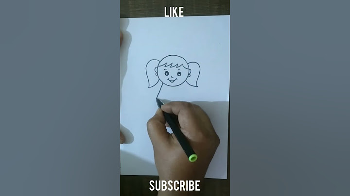 How To Draw a Cute Little Baby Girl 👧  #shorts #youtubeshorts #viral #drawing