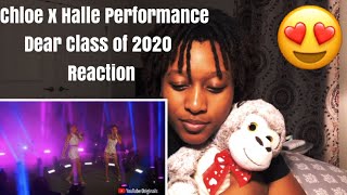 Chloe x Halle Performance - Do It - Dear Class of 2020 (Reaction)