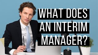 What does an Interim Manager? A real life reference.