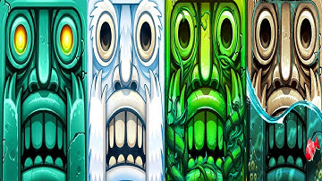 Temple Run 2 Reverse Gameplay - PIRATE COVE VS LOST JUNGLE