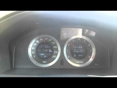 Вольво XC70 3.2  расход по трассе. Volvo xc70 AWD (b6324s) fuel consumption at highway