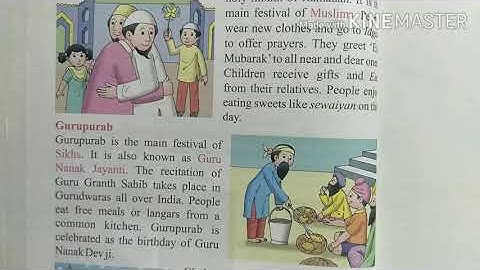 Class-2/E.V.S/Chapter -11/Our  Festivals/Part-1