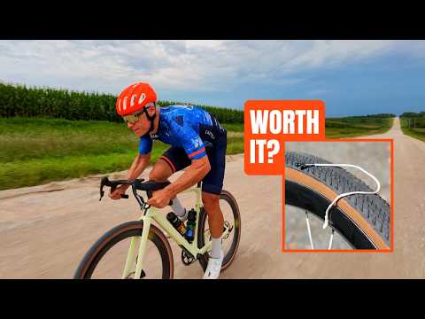 My Gravel Worlds test: string spokes + aero rims & science chat