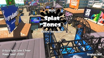 Splatoon 2 - X Rank | Splatzones #3