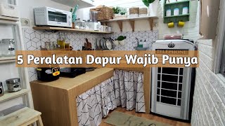 5 PERALATAN DAPUR WAJIB PUNYA BIAR MASAK MAKIN SEMANGAT | #SHOPEEHAUL