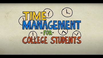 Time Management for College Students
