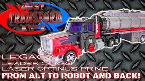 JUST TRANSFORM IT!: Legacy Leader Laser Optimus Prime