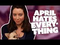 April Ludgate Hates (Almost) Everything | Parks & Recreation | Comedy Bites