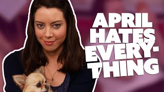 April Ludgate Hates (Almost) Everything | Parks & Recreation | Comedy Bites