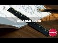 Ystudio Brass Ruler unbox