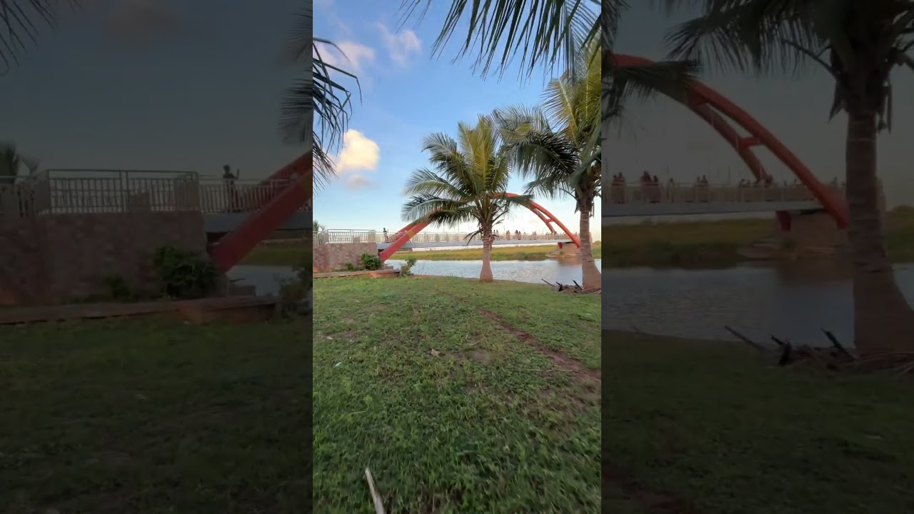 Glass bridge in Kakinada