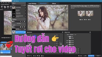 Hiệu ứng tuyết rơi cho video proshow producer