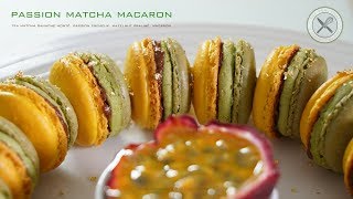 Passion Matcha French Macaron – Bruno Albouze