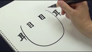 How to write the parts of the face in Kanji | Learn Japanese