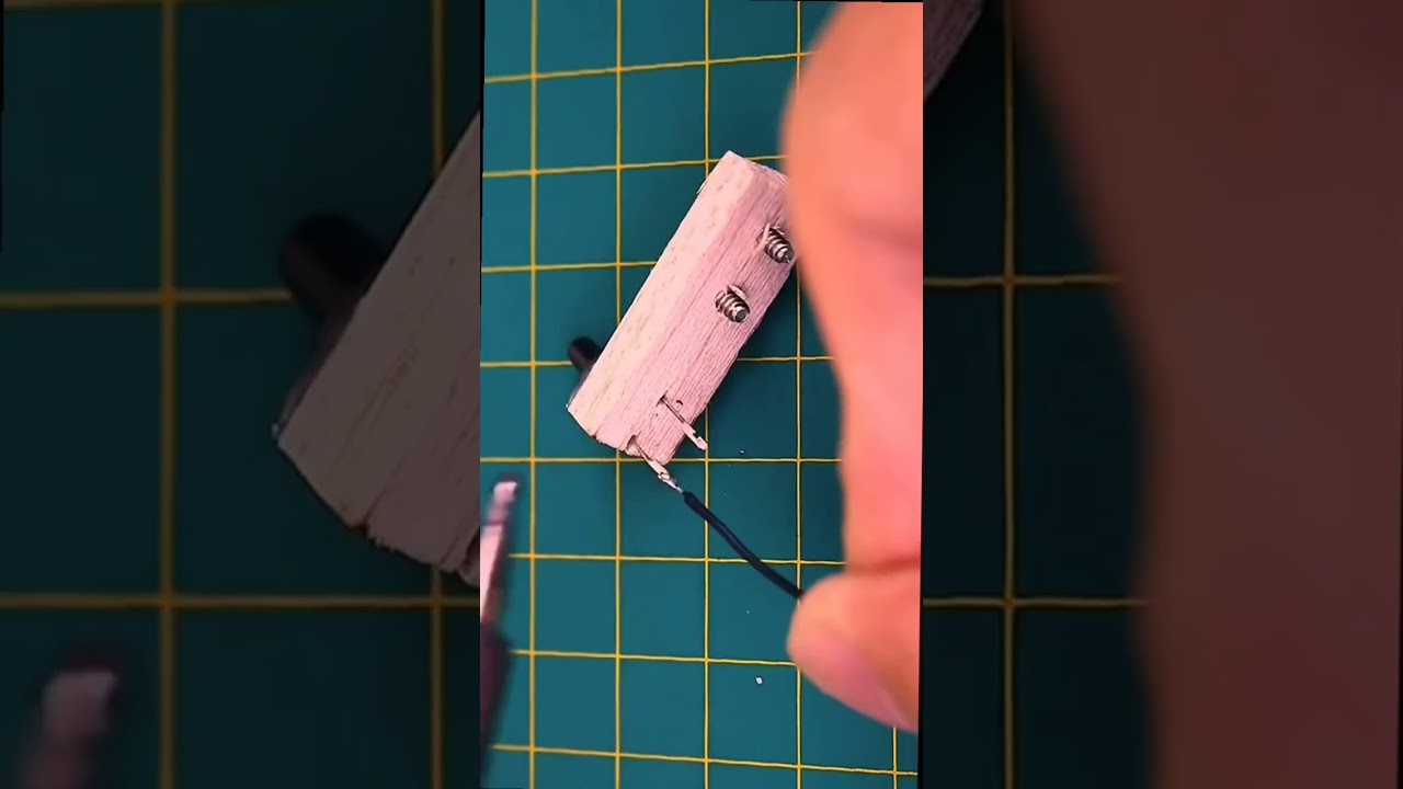 Chewing gum box DIY homemade arc lighter easy to make very practical