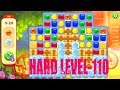 HOMESCAPES LEVEL 109 to 111/How to complete Homescapes HARD LEVEL 110 without boosting & hacking?